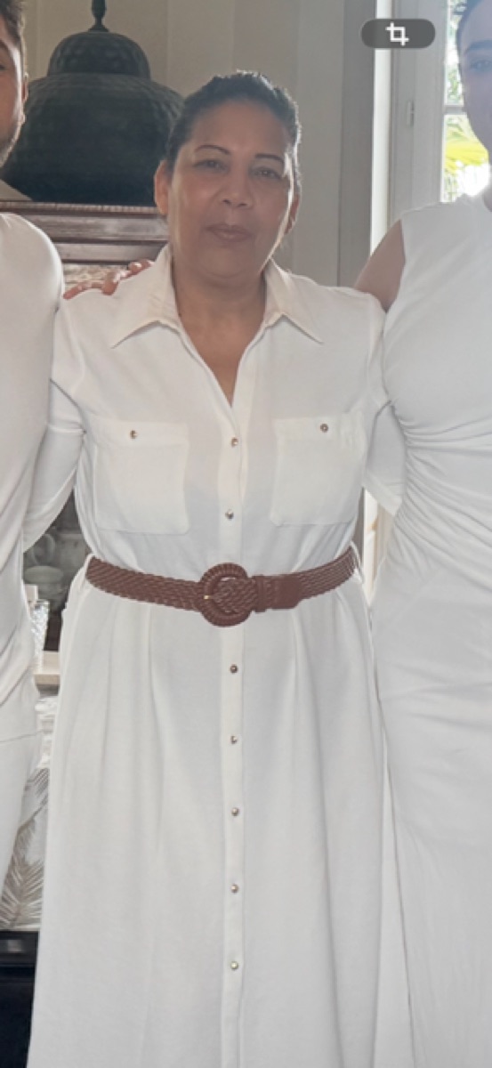 En blanc